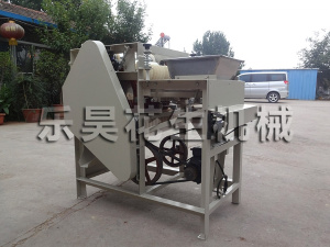 碳钢花生、杏仁、大豆湿法脱皮机